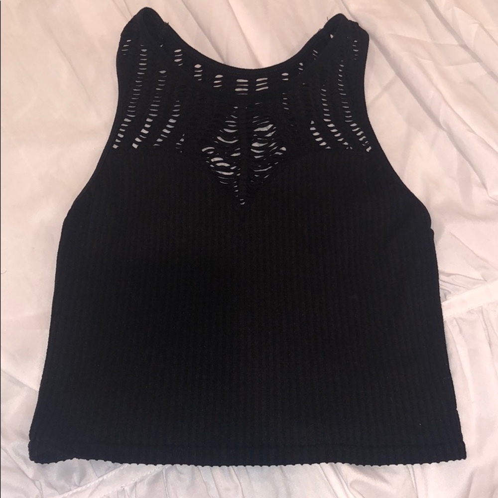 High neck brami top